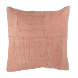 Hemp patchwork cushion cover 50 x 50 cm