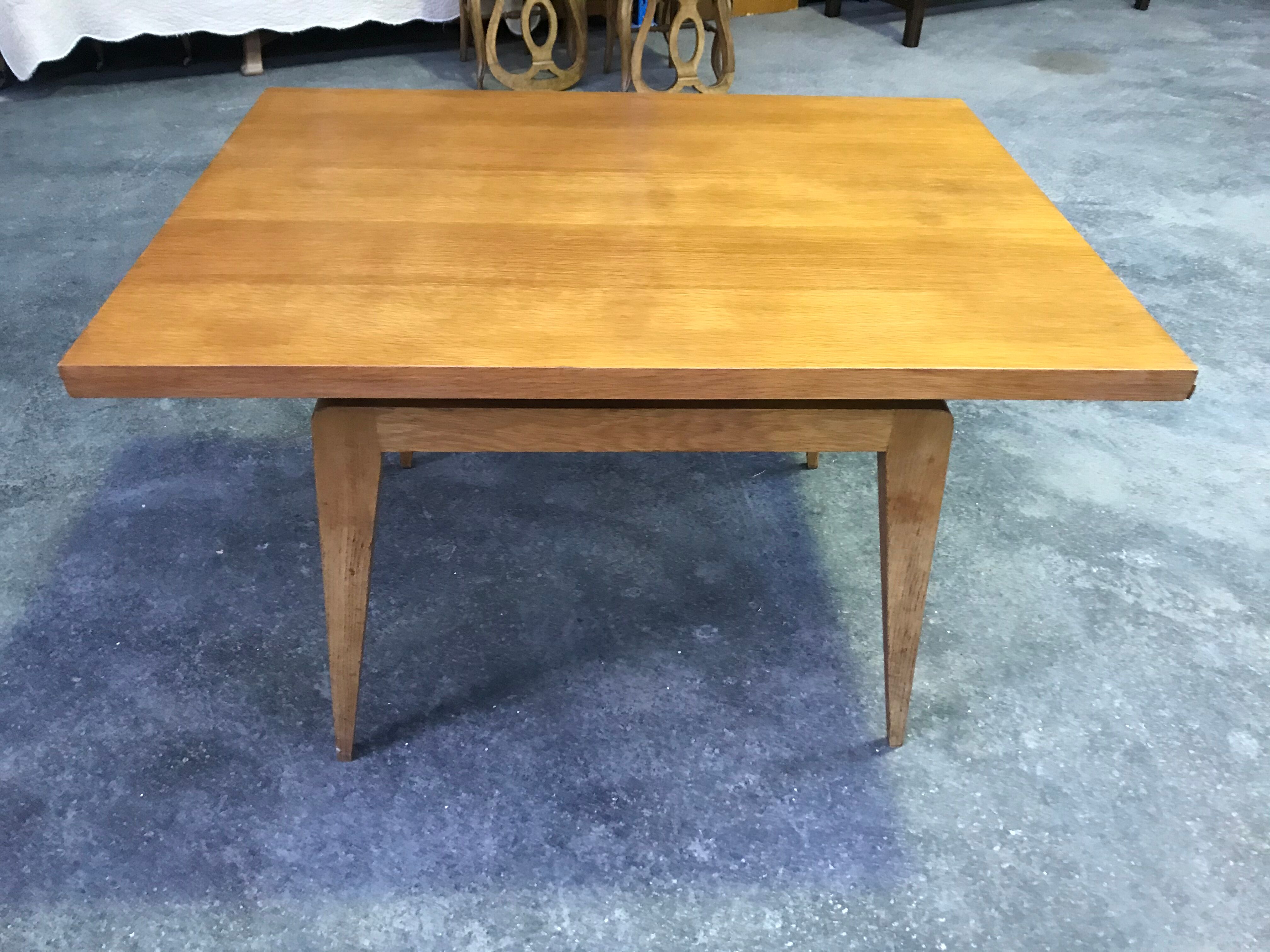 1950 oak dining table