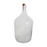 Demijohn cylindrical white