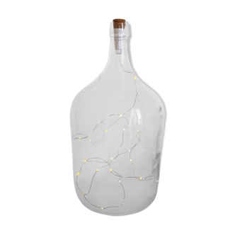 Demijohn cylindrical white