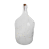 Demijohn cylindrical white