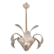 Art Decò, Barovier & Toso Chandelier, Murano Glass, 1950s