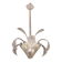 Art Decò, Barovier & Toso Chandelier, Murano Glass, 1950s