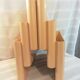 Vintage plexi newspaper holder