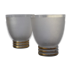 Paire de vases en cristal Sévres art déco 30-40'S