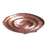 Empty hammered copper pocket by Stefan Szubski