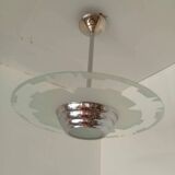 Art Deco slab chandelier