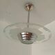 Art Deco slab chandelier