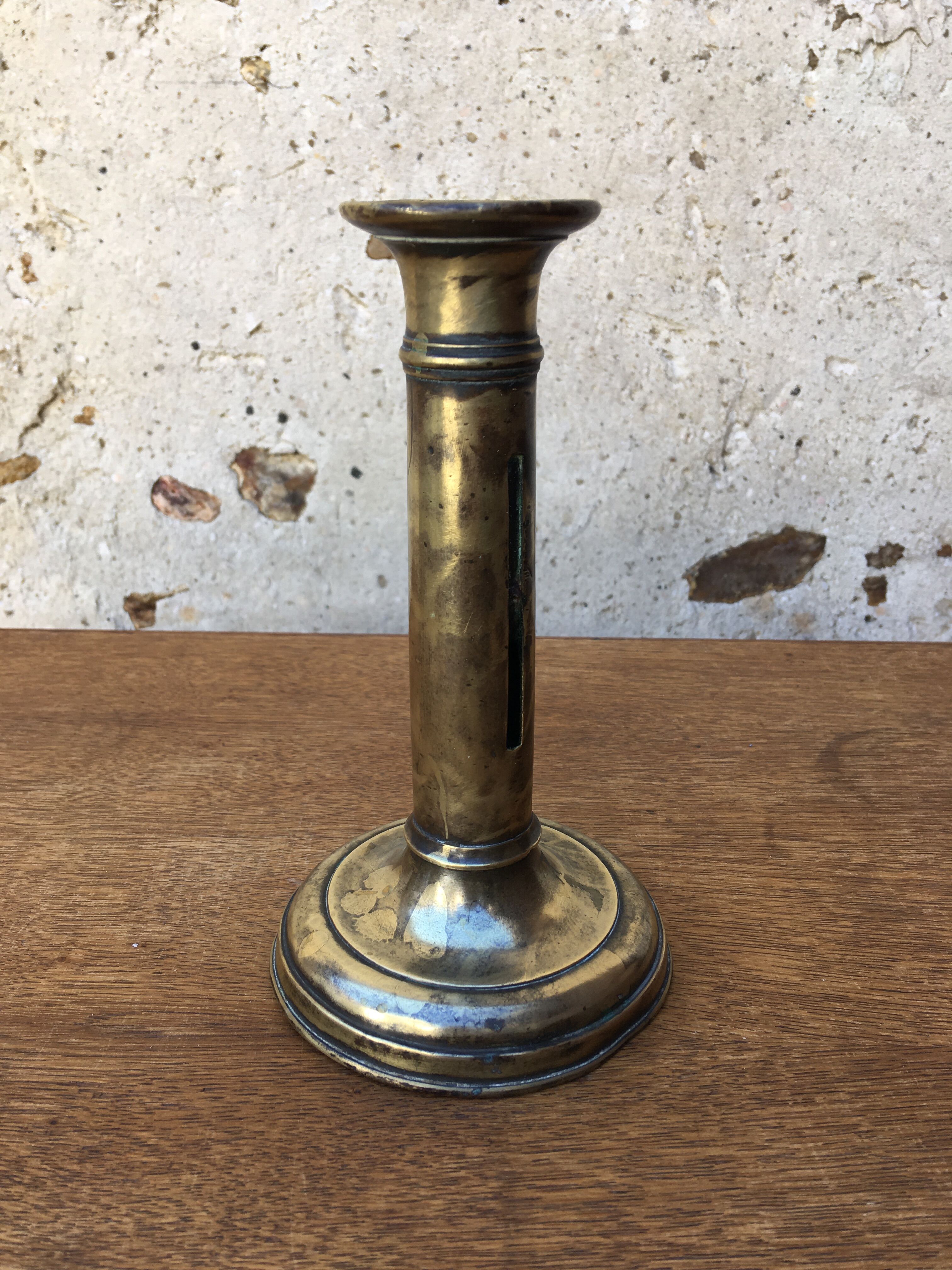 Brass candle holder