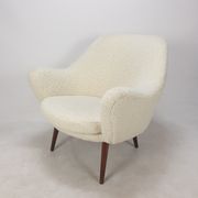 Mid century scandinavian lounge chair, 1950's