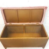 Lloyd loom chest bench