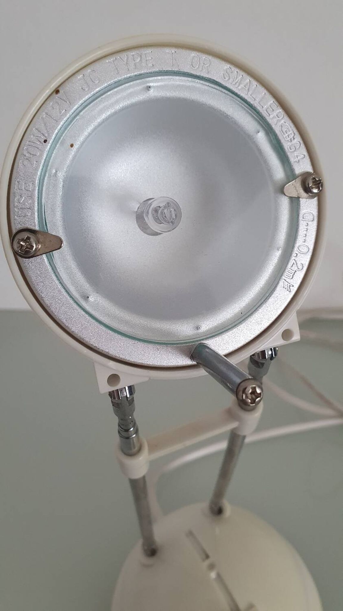 Lampe de bureau télescopique Seylumière années 80