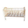 Vintage child's bed white patina