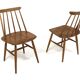 Set de 2 chaises scandinave "Fanett" par Ilmari Tapiovaara, Suède, 1960