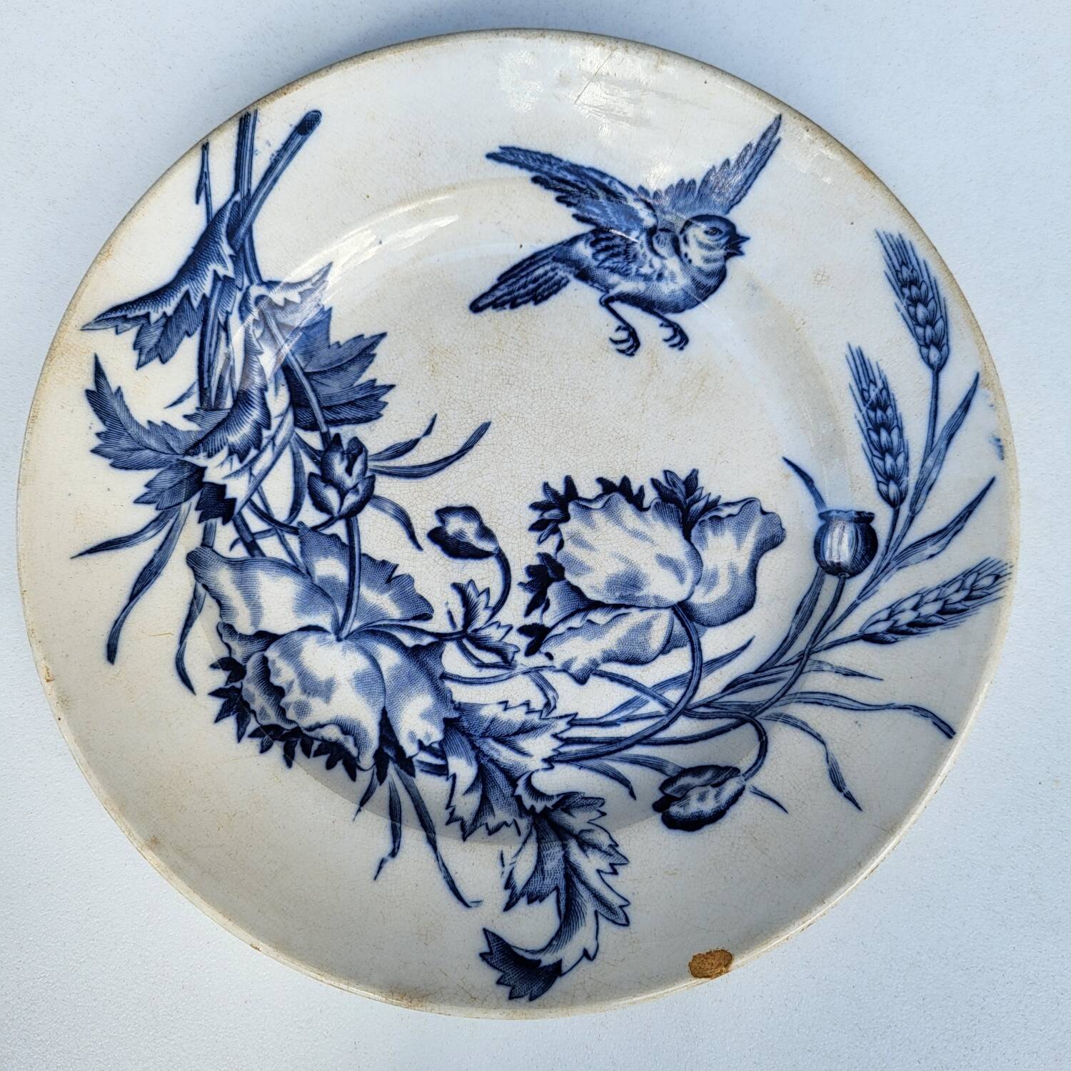 BFK Flora & Vögel Ironstone Plate