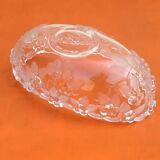 Fruit cup basket Moulded glass Floral decoration