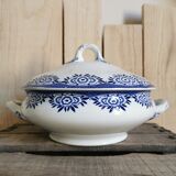 Vintage tureen Sarreguemines and Digoin, Capri
