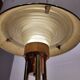 "Mushroom" table lamp, gilt brass, Claude-Paz Et Silva, Art Deco, 1930s – France