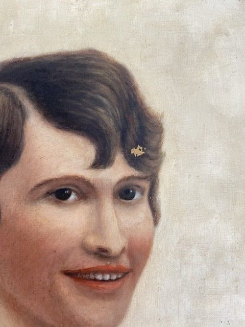 Portrait of a woman, signed Debiesse dated 1928