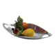 Polished aluminium cast centrepiece / bowl – 1980s