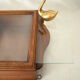 Vitrine murale artisanale en bois vintage