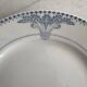 Windsor Creil and Montereau flat plate 24.5cm
