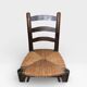 Antique wooden and straw chair – Country / Rustic style