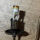 Pair of wall sconces in gilded brass – 2 lights – Louis XVI style