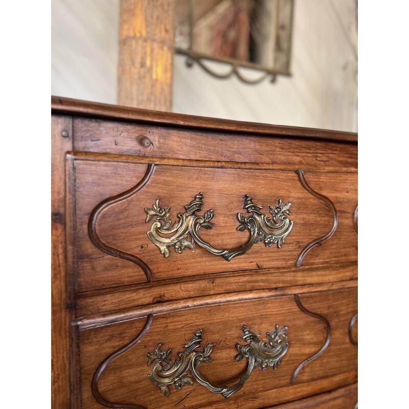 Curved commode in Louis XV style