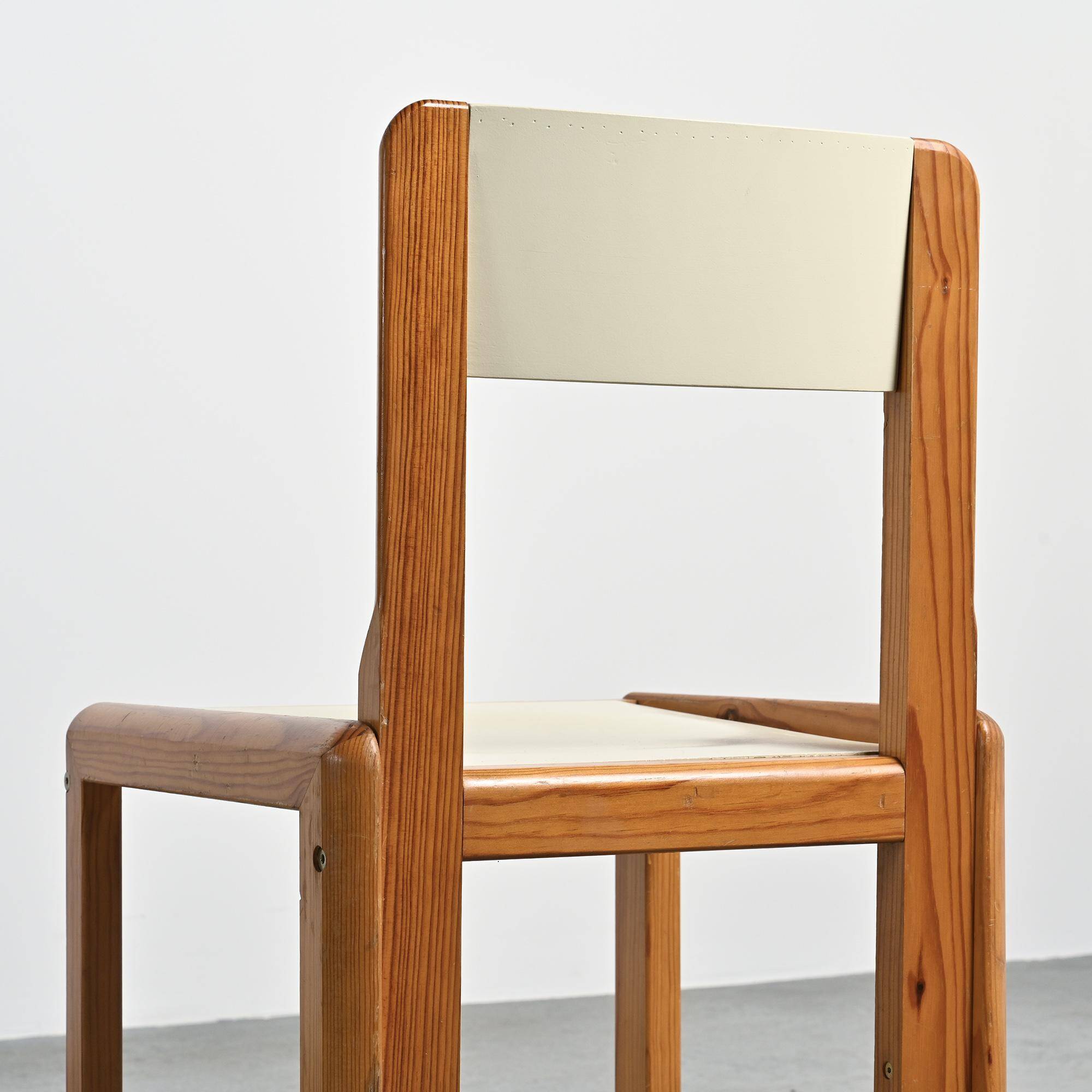 André Sornay: pair of chairs, France circa 1960