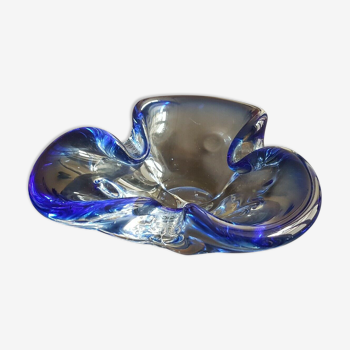 Ashtray or glass pocket empty from Murano 1960