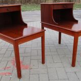 Paire de tables de nuit, Suède, années 1960