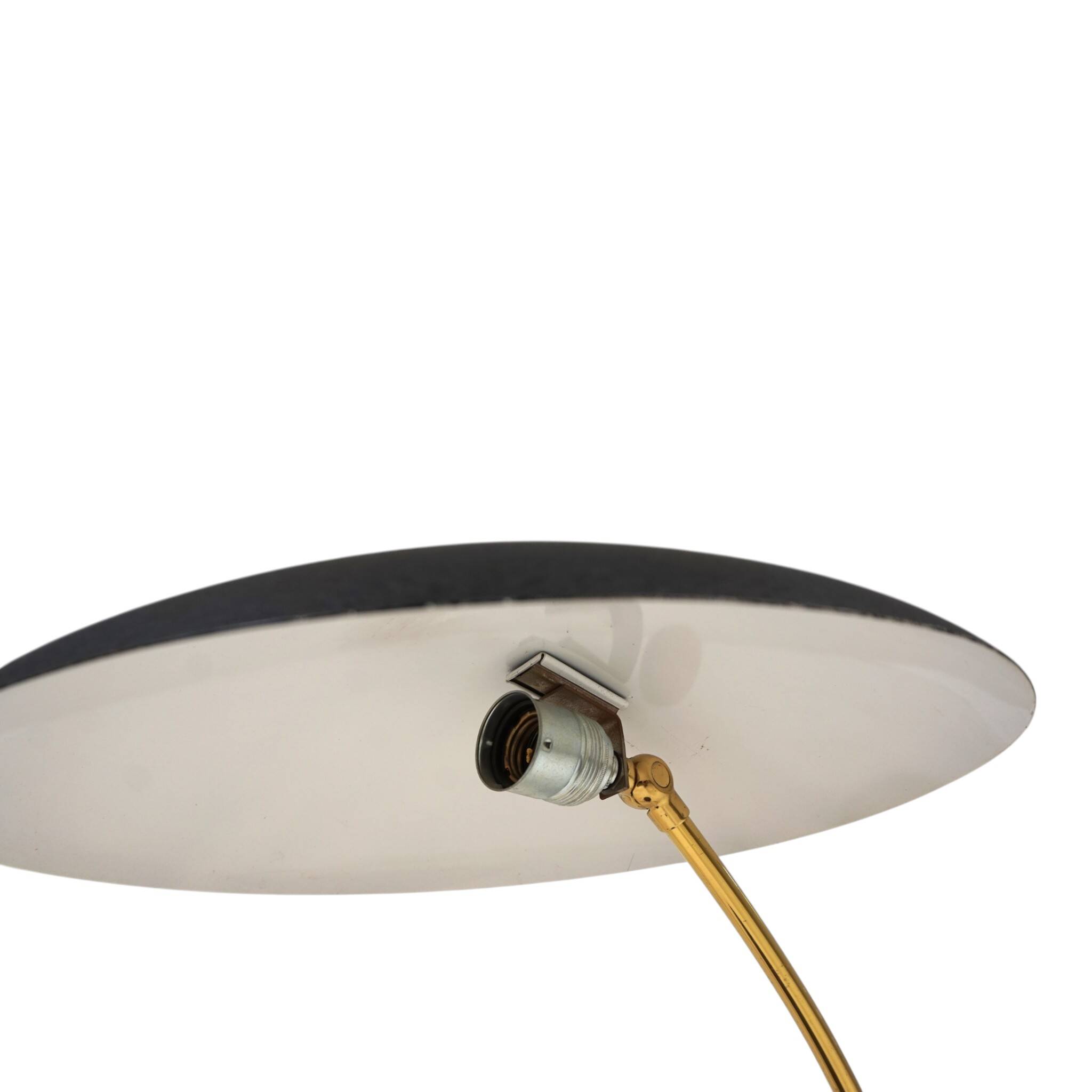 Cosack 7675 Black Table Lamp by Karl-Heinz Kinsky, 1956