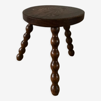 Tripod wooden stool