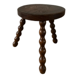 Tripod wooden stool