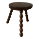 Tabouret bois tripode