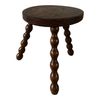 Tripod wooden stool