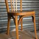 8 chaises bistrot Baumann anciennes