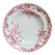 Assiette creuse terre de fer rouge Saint Amandinoise modèle iris