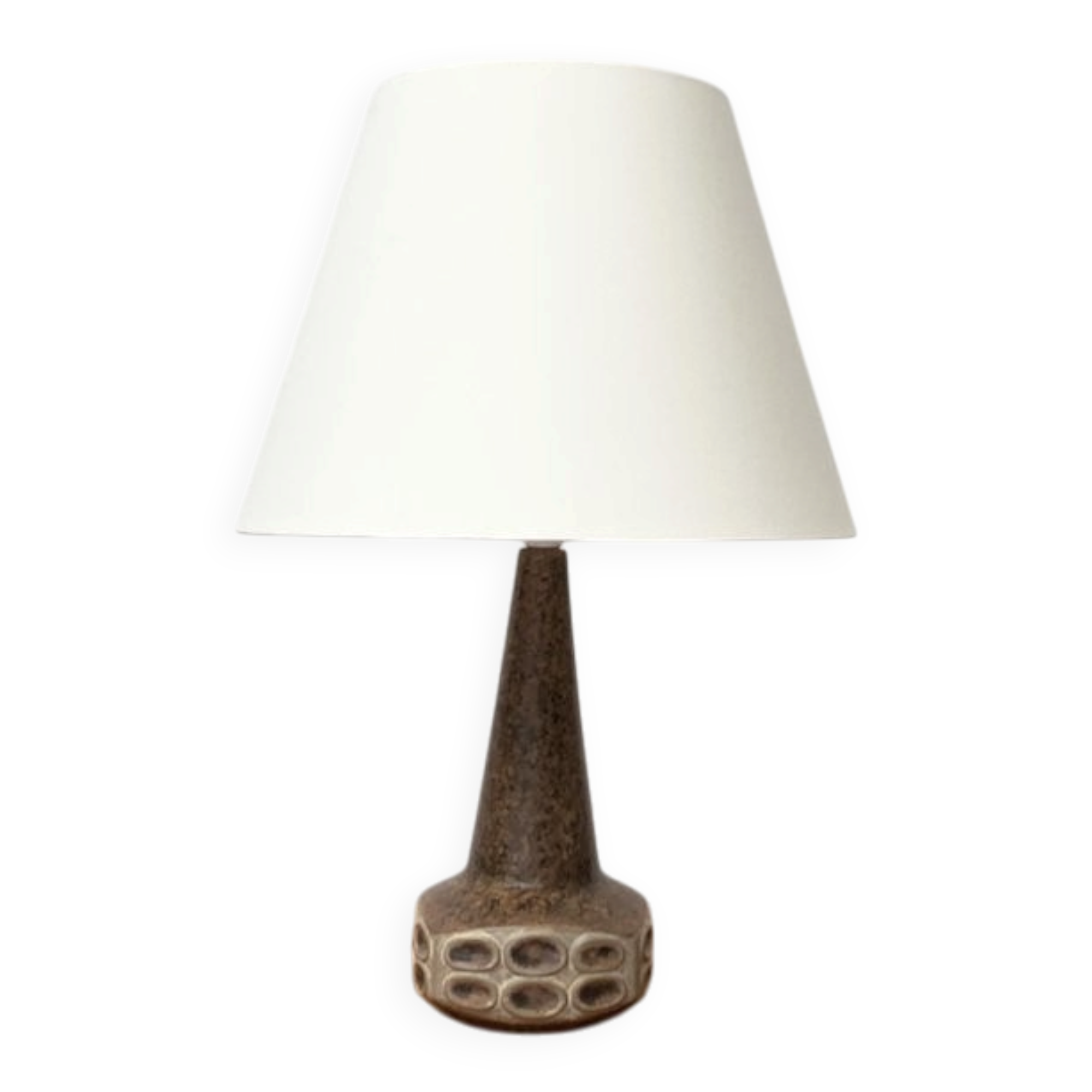 Mid-century studio pottery table lamp by Marianne Stark for Michael Andersen, 1960s.
