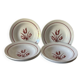 8 assiettes creuses - Service Haarlem 43