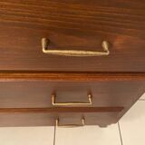 Commode vintage pieds compas
