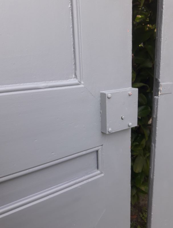 Pair of doors 242,5x116 of antique closet