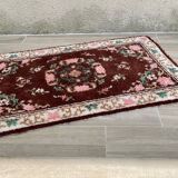 Bohemian pure wool rug from the 70s