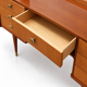 Vintage dressing table with mirror – Mid-Century vanity (1950s/60s)