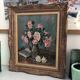 Still life bouquet of flowers oil painting