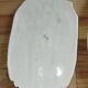Vintage Vallauris asparagus dish in barbotine ceramic – 1950s