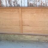 Headboard oak shelves year 60