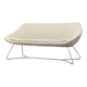 Canapé Allermuir Open en tissu beige