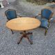 Oak guéridon table from the early 20th century.